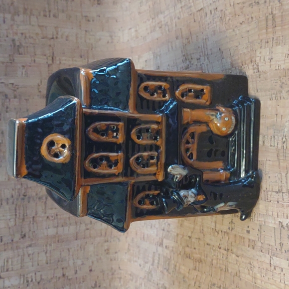 Yankee Candle BONEY BUNCH Haunted House Wax Tart Warmer Halloween 2010 RARE
